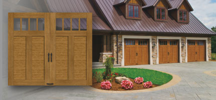 compare canyon ridge ultra grain 1 Designs For Residential Garage Doors