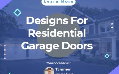 Designs For Residential Garage Doors