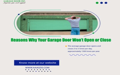 Why Your Garage Door Won’t Open or Close