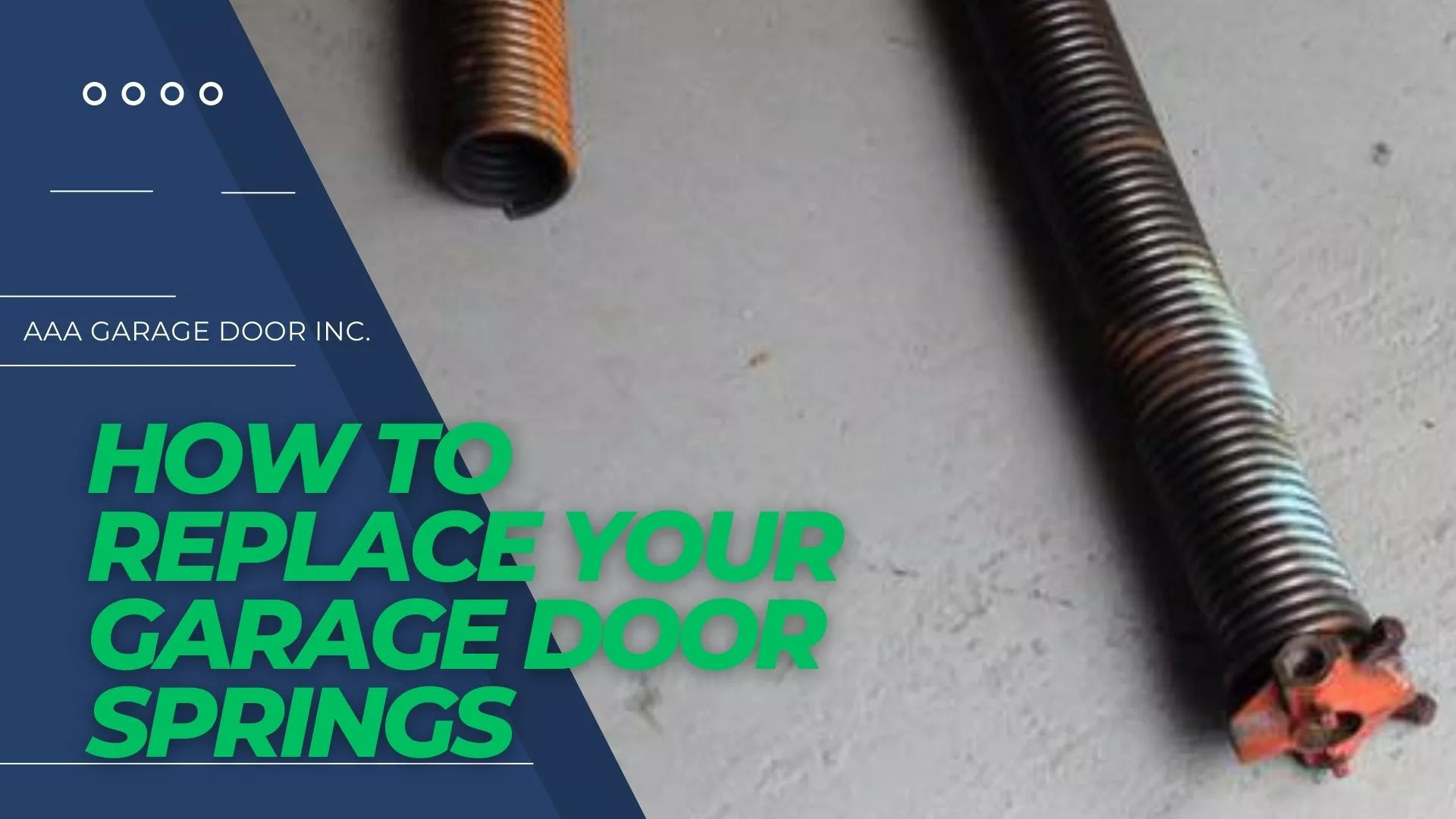 How to replace your garage door springs jpg How to replace garage door springs