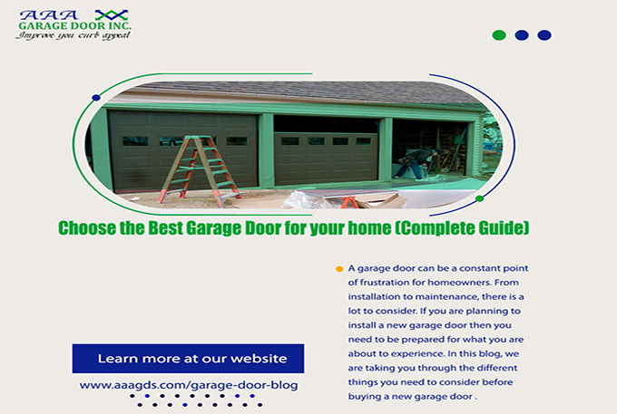Choose the best garage door for your home