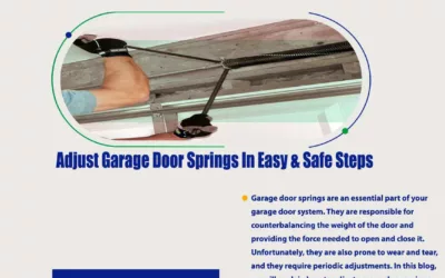 Adjust Garage Door Springs In Easy & Safe Steps