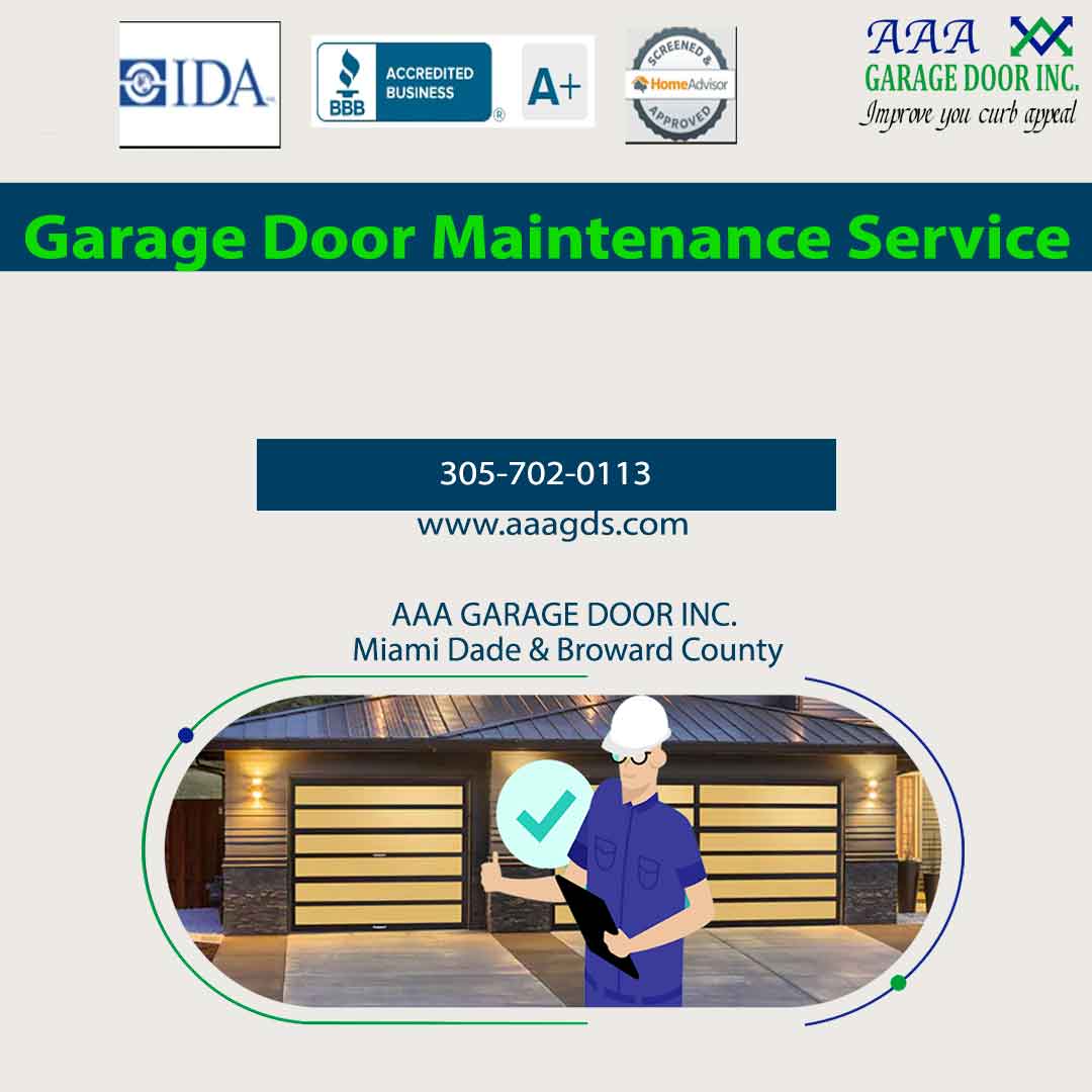Garage Door Maintenance Service