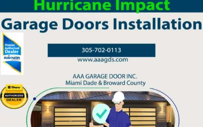 Hurricane impact garage doors authorized dealer