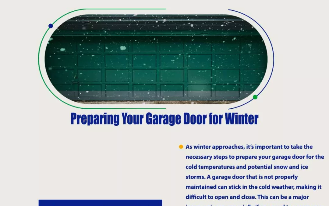 Preparing Your Garage Door for Winter: Tips to Avoid Sticking in Cold Weather