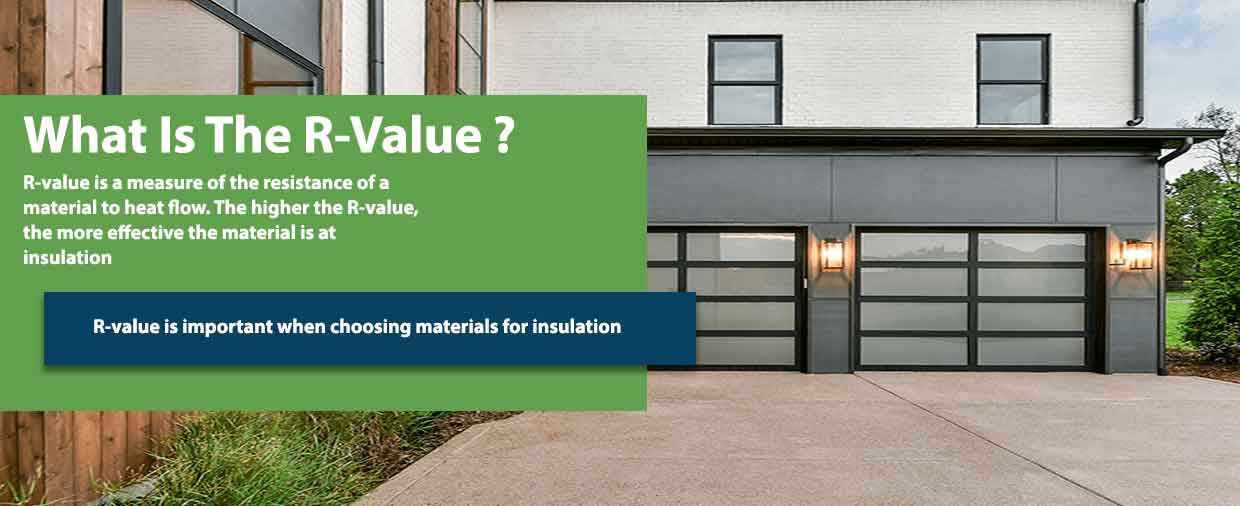 R value Insulated Garage Doors Benefits