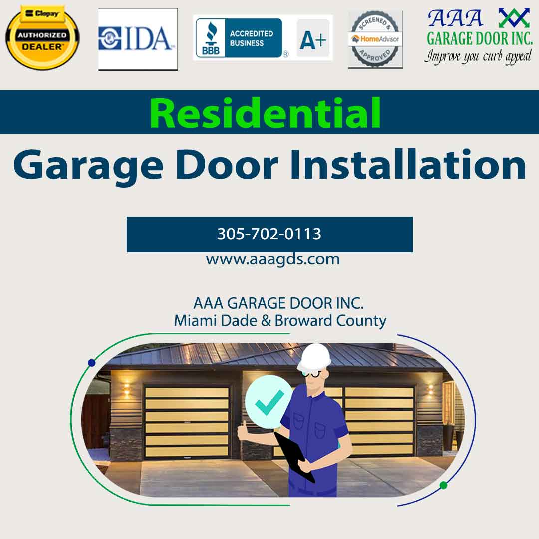 Residential Garage Door Installation