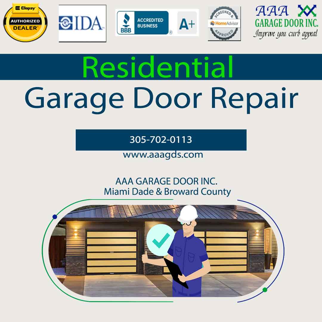 Residential Garage Door Repair