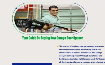 Your Guide On Buying A New Garage Door Opener