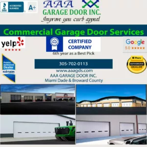 Commercial doors services Commercial Garage Door Services