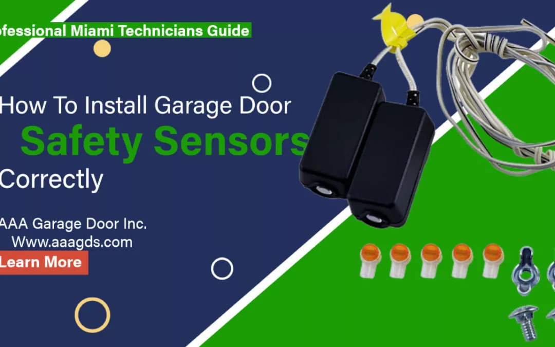 How to Install Garage Door Safety Sensors