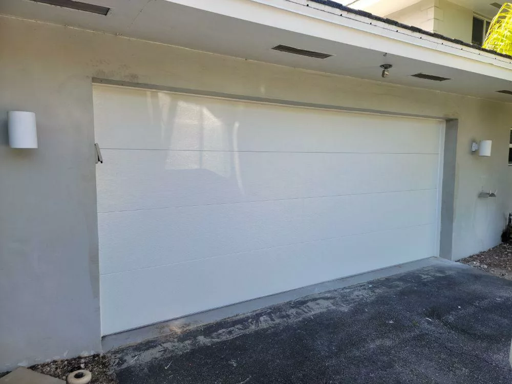 Solid Panels Garage Door