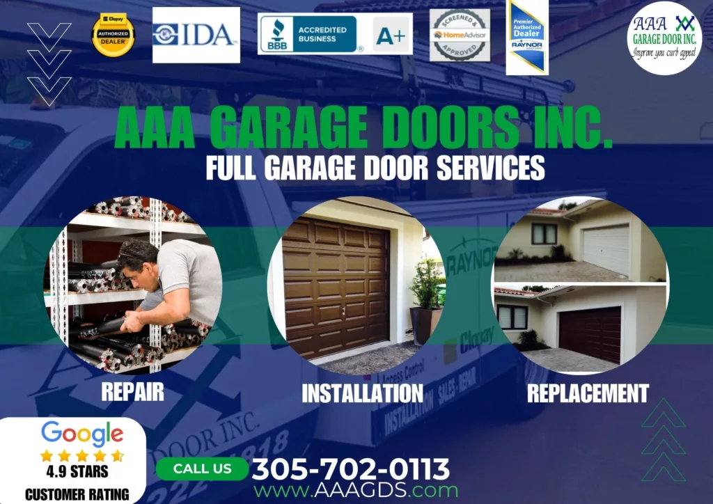 AAA GARAGE DOOR INC