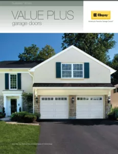 Classic Steel Value Plus Garage Doors Brochure