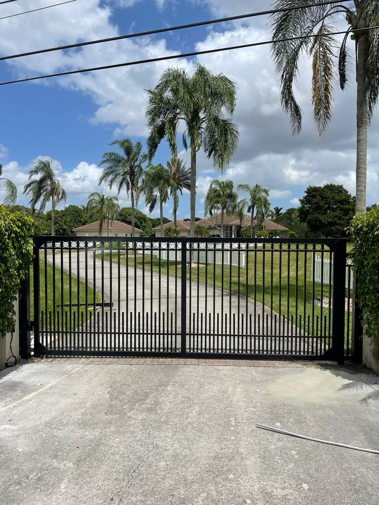 Gate installed in Miami By AAA Garage Door